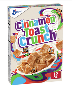 Original Cinnamon Toast Crunch Breakfast Cereal;  12 OZ Cereal Box