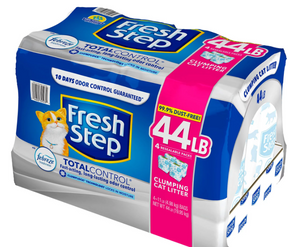 Fresh Step Total Control Scented Litter with Febreze, Clumping (44 lbs.)