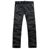 Mens Pants Tracksuit Bottoms Removable Lightweight Zip