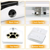 Dog Water Fountain Outdoor Dog Pet Water Dispenser Step-on Activated Sprinkler