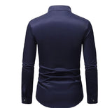 Mens Henley Shirt Band Collar Shirts