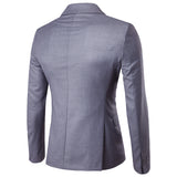 Mens 3-Piece Suit Slim Fit Formal Jacket Set