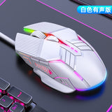 3200DPI Ergonomic Wired Gaming Mouse USB Computer Mouse Gaming RGB Mause Gamer Mouse 6 Button LED Silent Mice for PC Laptop