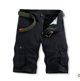 Mens Cargo Shorts with Pocket Cotton Relaxed Fit Casual Fashion Shorts Outdoor Wear