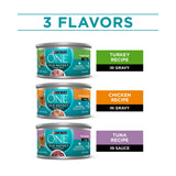 Purina One True Instinct Variety Pack Chicken Wet Cat Food 3 oz Can