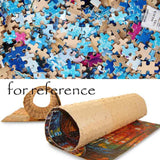 500 Piece Jigsaw Puzzle for Adults Wooden Art Puzzle Landscape Oil Painting; Rural Landscape