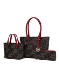 Lady II M Signature Tote & Wallet Set