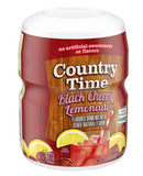 Country Time Black Cherry Lemonade Naturally Flavored Powdered Drink Mix;  18.3 oz Canister