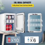 Portable Cooler Compact Mini Refrigerator For Bedroom Office Car Boat Dorm Skincare