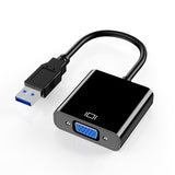 USB 3.0 TO VGA Conversor Vídeo Display Cable USB 3.0 TO VGA Hd 1080P