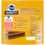 PEDIGREE DENTASTIX Beef Flavor Dental Bones Treats for Large Dogs, 2.08 lb. Value Pack (40 Treats)