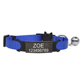 Personalized ID Free Engraving Cat/Dog Collar