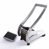 Stainless Steel French Fries and Potato Cutter with 2 Different Blades